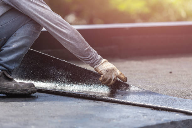 Professional Interior Drainage System technician working in Immaculata, PA